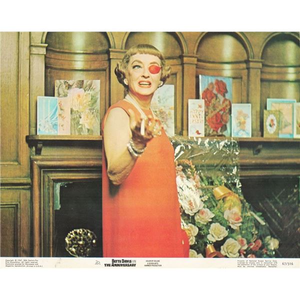 The Anniversary _x000d_ 1967 original vintage lobby card