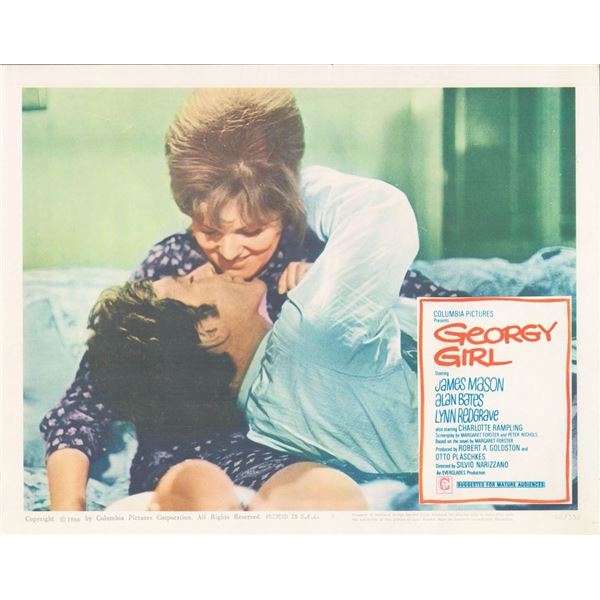 Georgy Girl 1966 original vintage lobby card