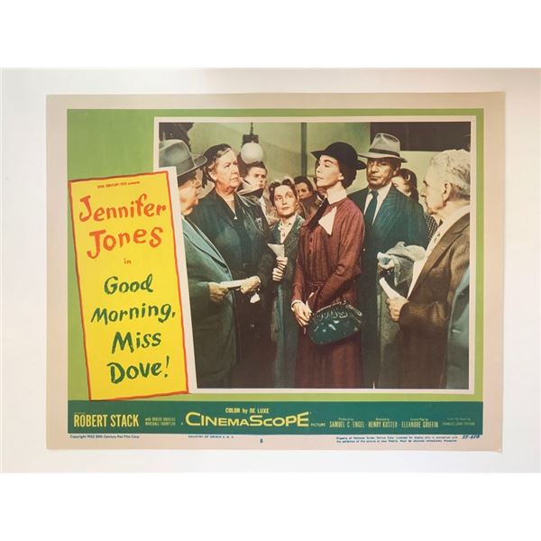 Good Morning, Miss Dove original 1955 vintage lobby card
