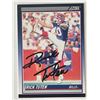 Image 1 : Buffalo Bills Rick Tuten 1990 Score signed trading card