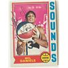 Image 1 : Memphis Sounds Mel Daniels 1970 Topps #192  signed trading card