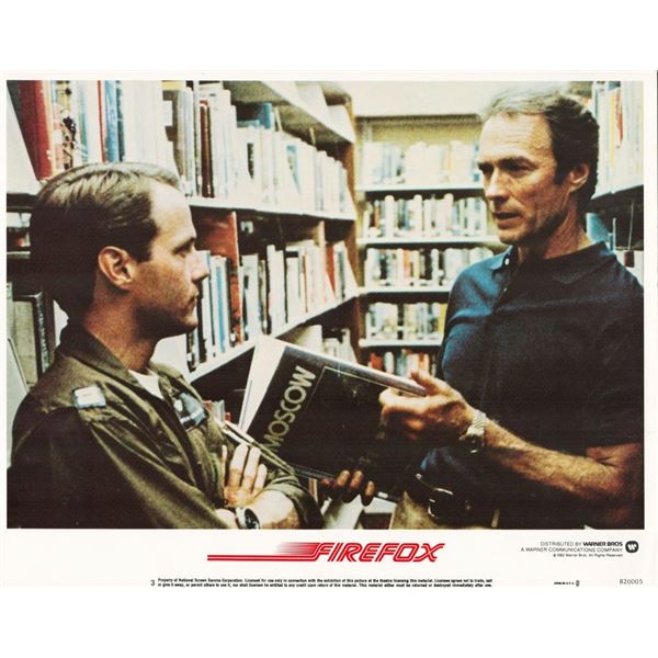 Firefox 1982 original vintage lobby card