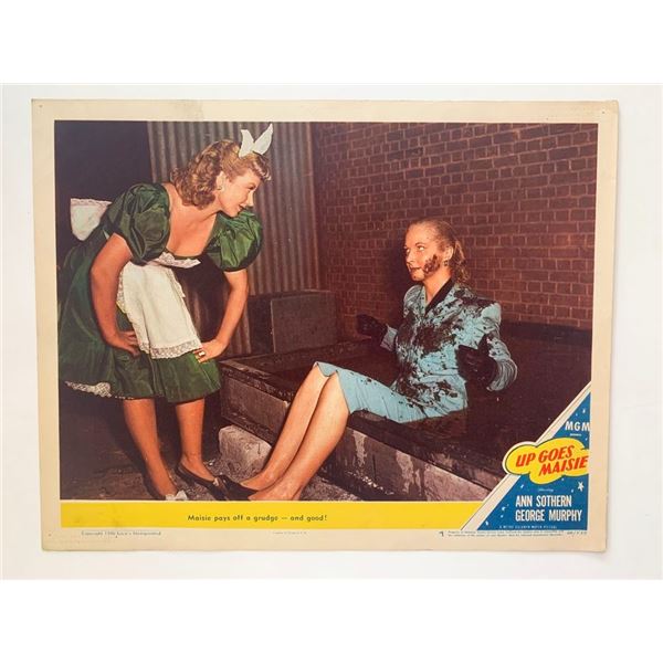 Up Goes Maisie original 1946 vintage lobby card