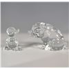 Image 1 : 2pc Goebel Crystal Figurines " Pig & Duckling