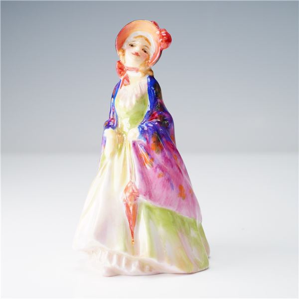 Royal Doulton Mini Figurine, The Paisley Shawl M4