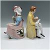 Image 2 : 2pc Porcelain Figurine Set, Regency Style Couple