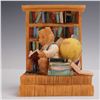 Image 10 : 6pc Library Bear Resin Figurine Set by Dezine