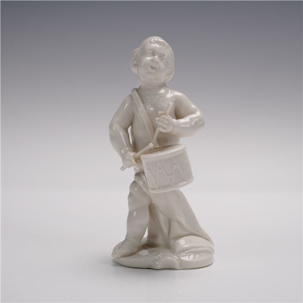 Nymphenburg Porcelain Figurine, Drummer Boy