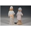Image 2 : 2pc Bisque Porcelain Figurines, Seasonal Boys