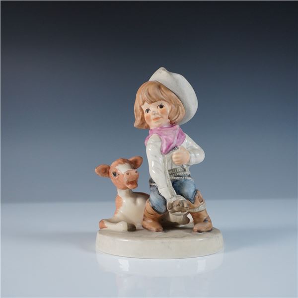 Goebel Figurine, Cowgirl Rodeo