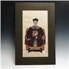 Image 1 : Chinese Ancestor Portrait Mixed Media Painting on Paper