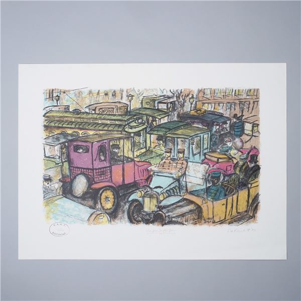 Edward Plunkett Vampire Traffic Jam, Limited Edition Print