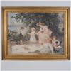 Image 1 : Fred Morgan Giclee on Canvas, Tea Party Scene