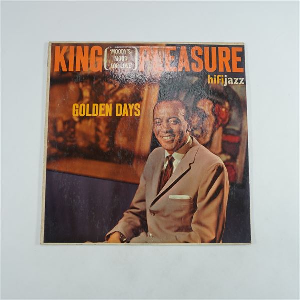 King Pleasure, Golden Days Vinyl LP, Promo Copy