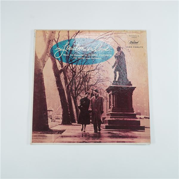 Norrie Paramor In London, In Love Vinyl LP Capitol Records T10025