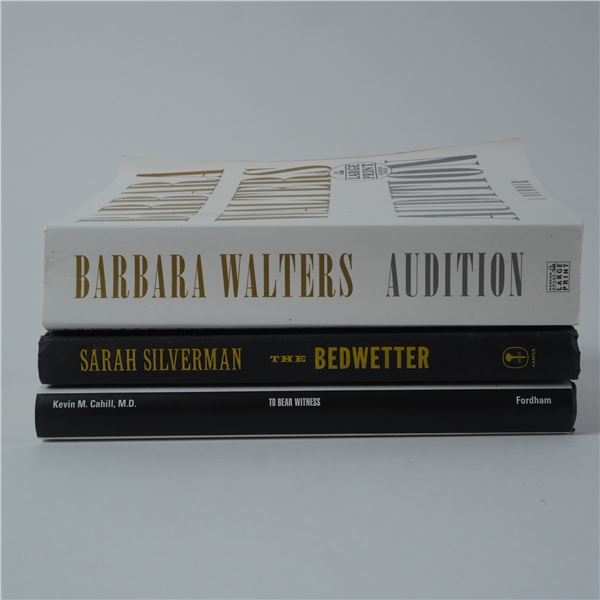 3pc Book Collection of Memoirs