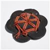 Image 2 : Qing Dynasty Coin Cluster Ornament with Traditional Red Cord Binding