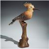 Image 2 : Italian Porcelain Hoopoe Bird Sculpture