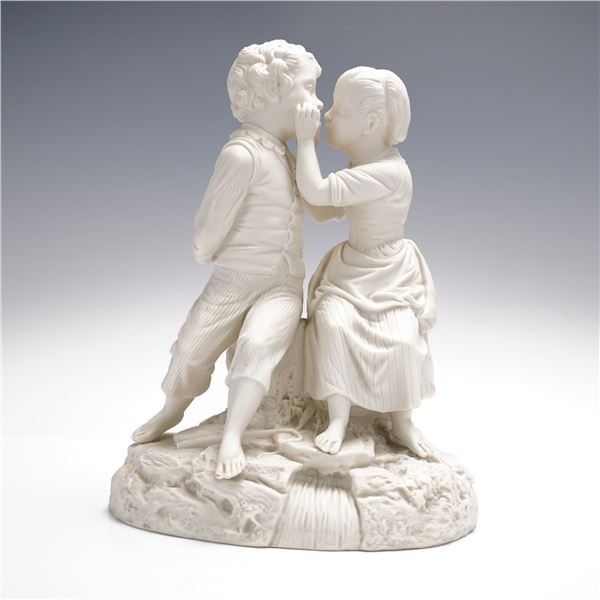 Parian Statuette of "The Secret," No. 276