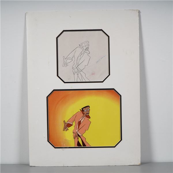 Mother Goose Animation Cel & Original Drawing, HBO Production