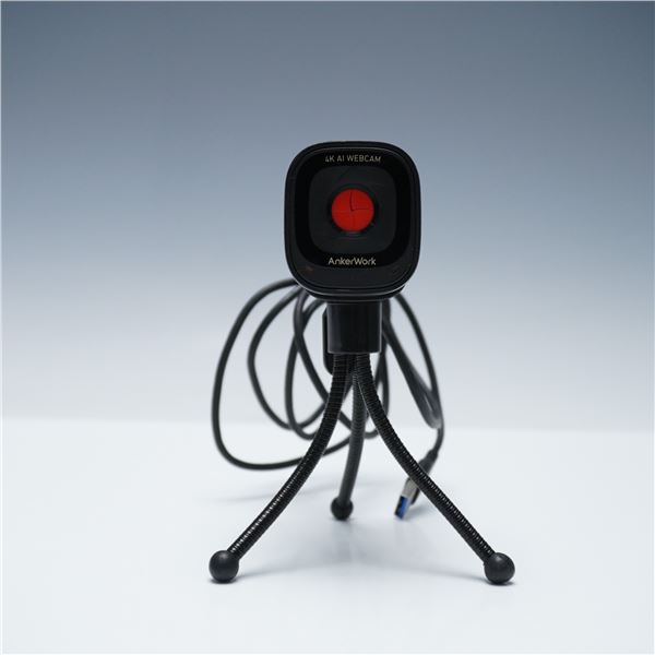 Anker Work C310 4K AI Webcam with Tripod and USB Cable