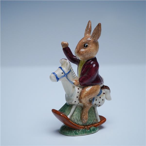 Royal Doulton Bunnykins DB12 "Tally Ho!" Figurine, Personalized Inscription