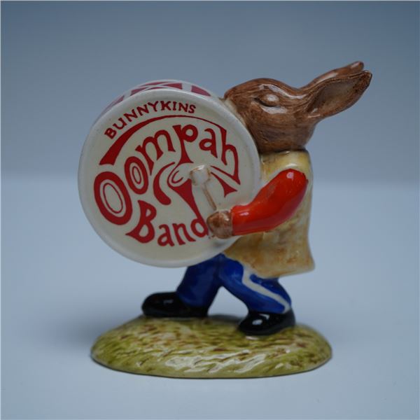 Royal Doulton Bunnykins Drummer DB26 Figurine, Oompah Band Golden Jubilee