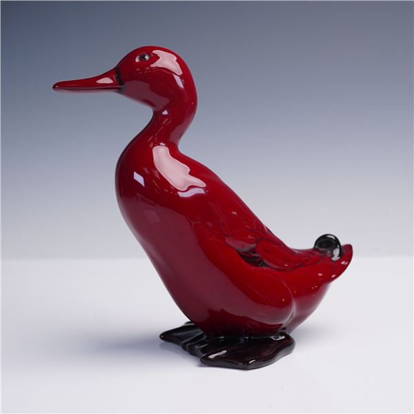 Royal Doulton Flambe Figurine, Mallard Drake Standing