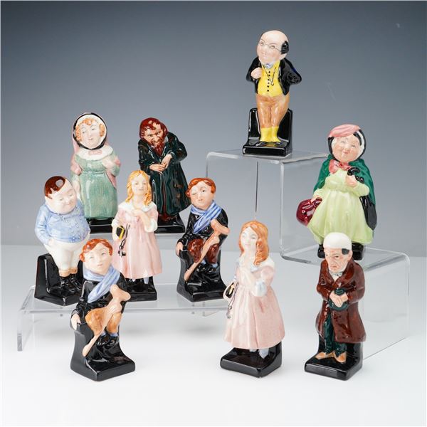 10pc Royal Doulton Dickens Character Figurines