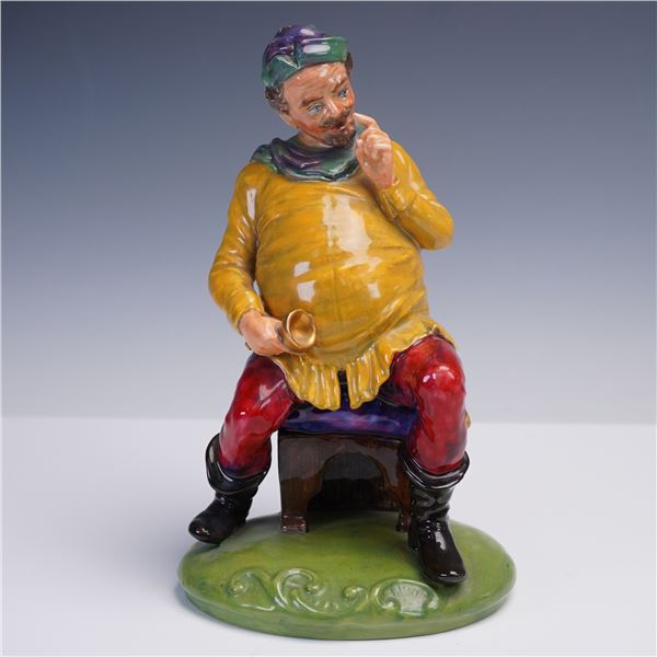 Studio Potter Porcelain Figurine, Falstaff by Reg Johnson