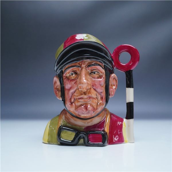 Royal Doulton Small Colorway Character Jug, Jockey D6629