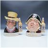 Image 1 : 2pc Royal Doulton Jim Beam Containers, Pickwick Collection