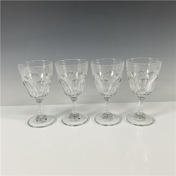 4pc Arcoroc Crystal Wine Glasses