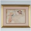 Image 1 : Raphael Soyer, Lithograph on Paper, Reclining Woman