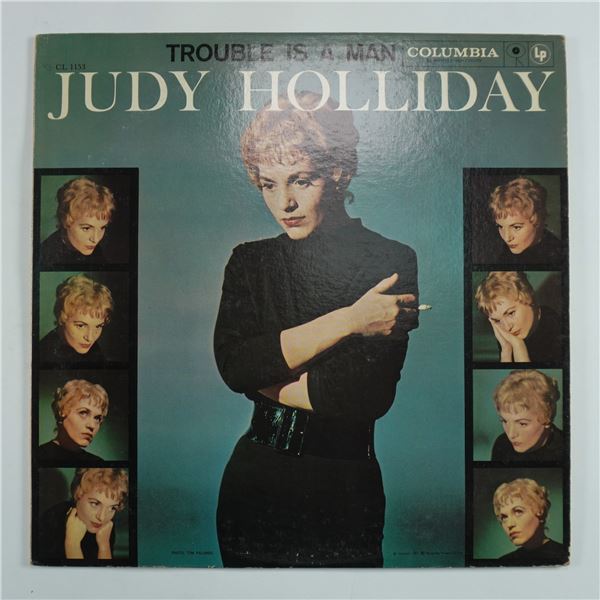 Columbia Judy Holliday Trouble Is a Man LP Vinyl Record