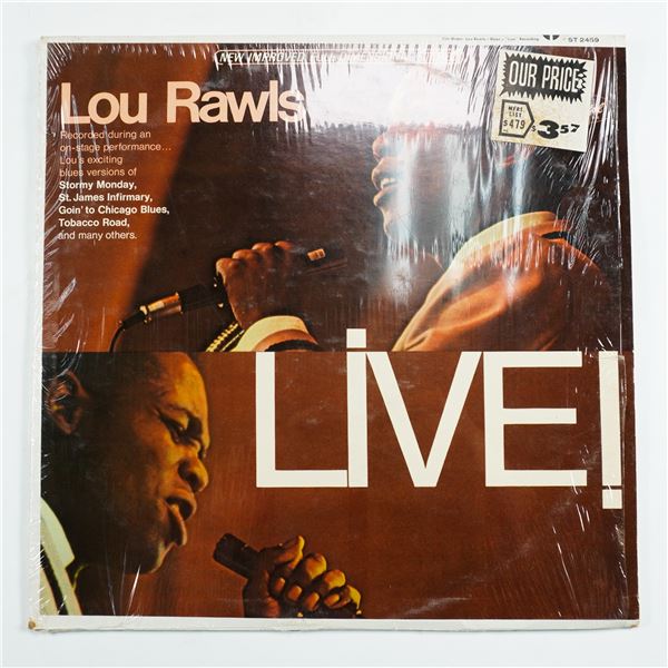 Lou Rawls, Live! Vinyl Record, Capitol Records