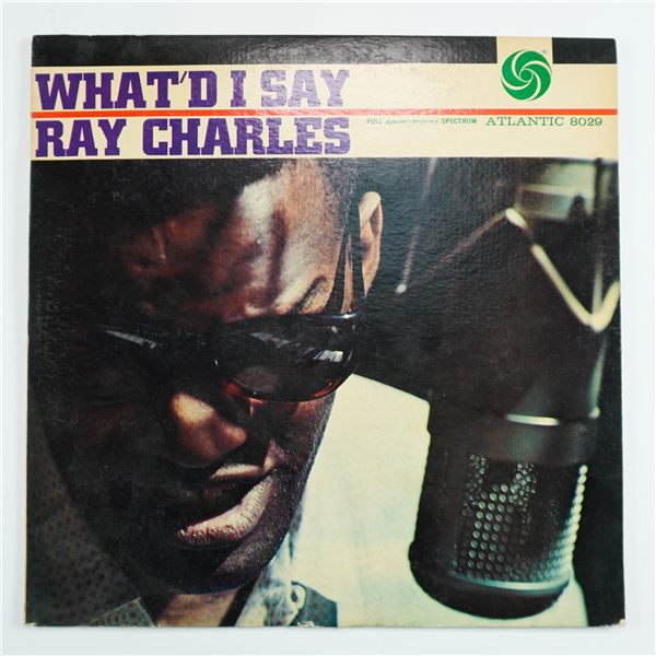 Ray Charles What'd I Say Vinyl LP 1959 Atlantic 8029