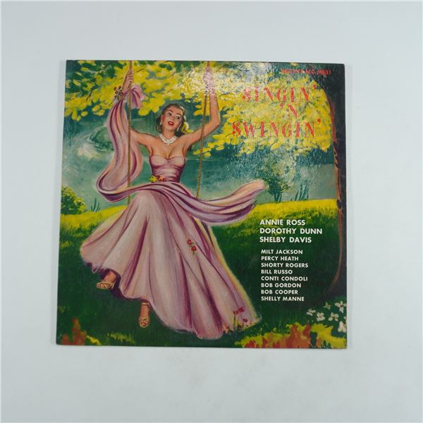 Singin' and Swingin' Vinyl LP, Annie Ross, Dorothy Dunn, Shelby Davis