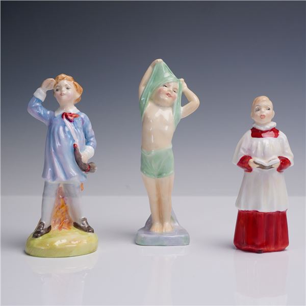 3pc Royal Doulton Childhood Figurines
