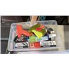 Image 2 : SWINGLINE PAPER CUTTER, CALCULATORS, STAMPS AND ASSORTED OFFICE SUPPLIES