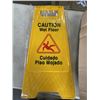 Image 2 : 6 NEW CAUTION WET FLOOR SIGNS