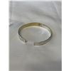 Image 2 : LARGE RAISED ENGRAVED STERLING SILVER OPEN CUFF BANGLE MARKED TAXCO MEXICO