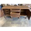 Image 2 : ANTIQUE CARVED OAK SIDEBOARD