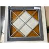 Image 2 : STAINED GLASS WINDOW APPROXIMATELY 35 IN BY 18 IN