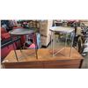 Image 1 : TWO METAL SIDE TABLES