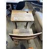 Image 2 : ANTIQUE SCHOOL DESK