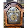 Image 2 : TEMPUS FUGIT TEAK INLAID GRANDFATHER CLOCK