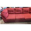 Image 2 : RED PILLOW BACK TWO PIECES SECTIONAL