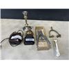 Image 1 : ANTIQUE BELL AND TOOLS
