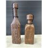 Image 2 : HANDMADE LEATHER DECORATIVE BOTTLES